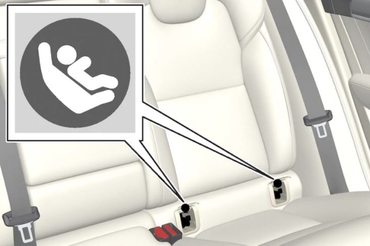 Car Seat Latch System Lower Anchors And Tethers For Children Lower
