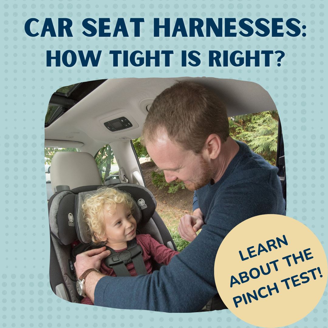 Car Seat Harnesses: How Tight Is Right? – Buckle Me Baby Coats