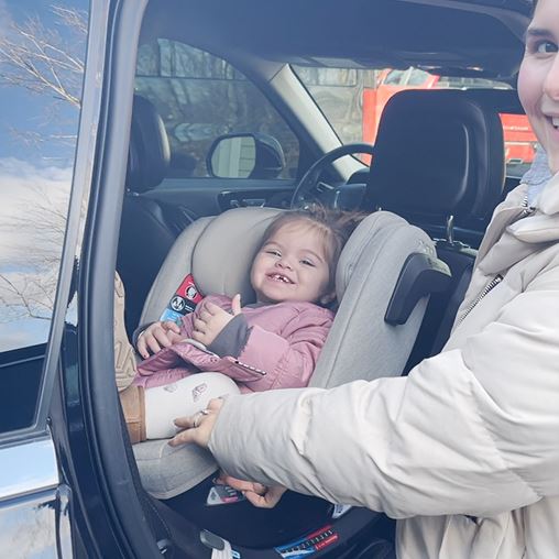 When should i turn clearance my car seat around