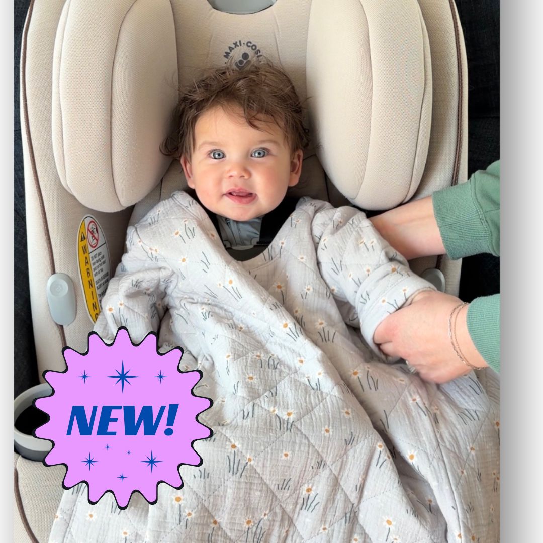 Breezy Muslin Car Seat Blankets | Buckle Me Baby Blankies