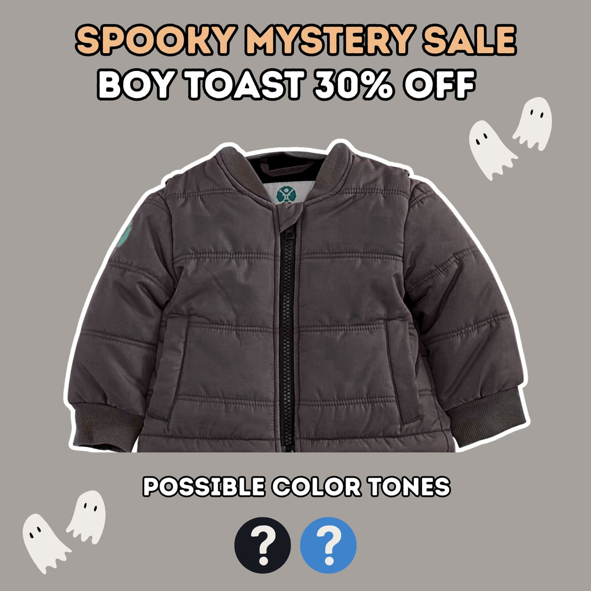 Toast Boy Spooky Mystery Coat  - FINAL SALE