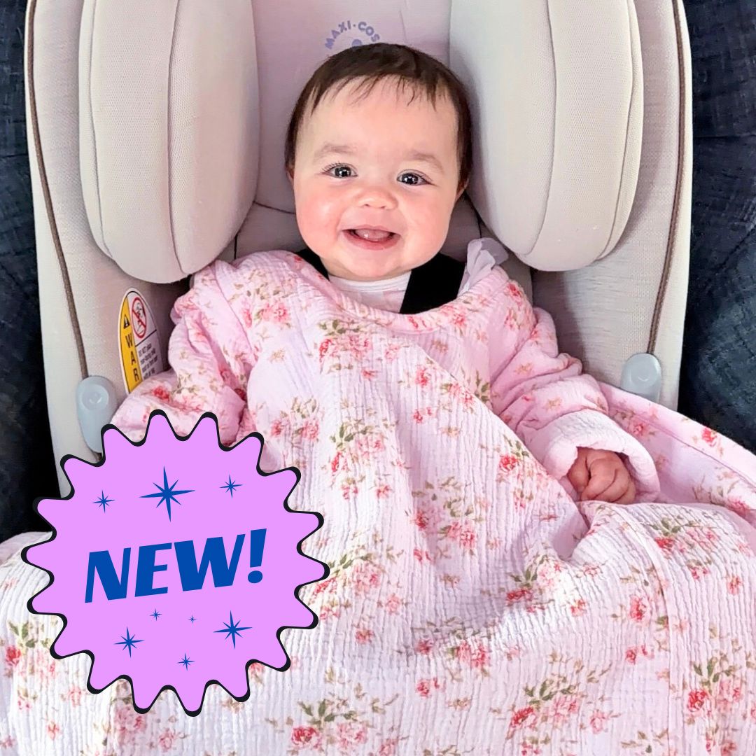 Breezy Muslin Car Seat Blankets | Buckle Me Baby Blankies