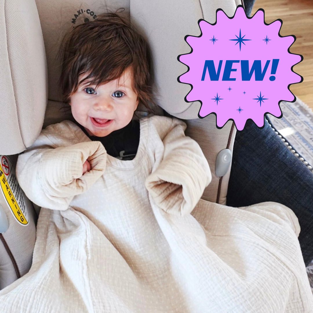 Breezy Muslin Car Seat Blankets | Buckle Me Baby Blankies