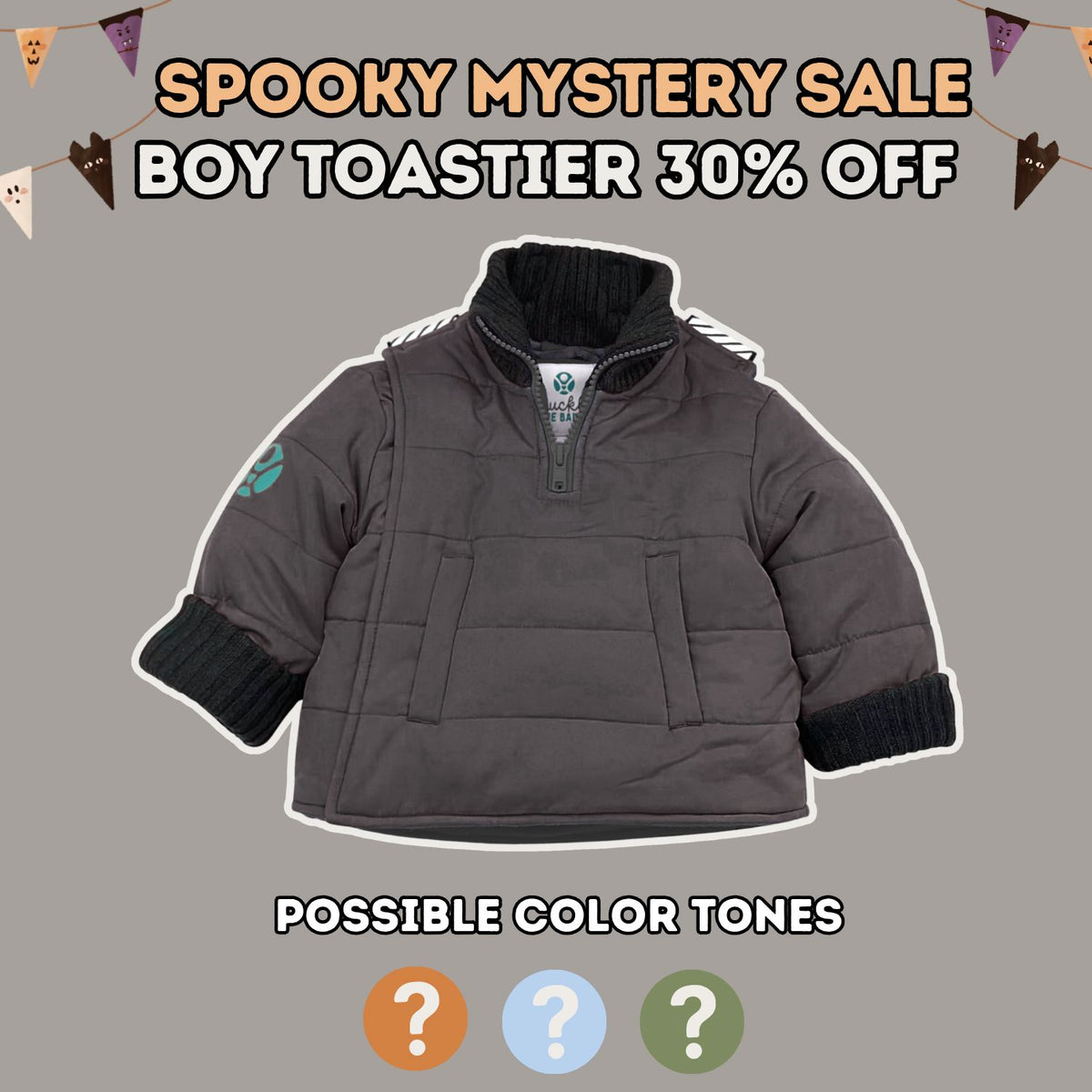 Toastier Boy Spooky Mystery Coat  - FINAL SALE