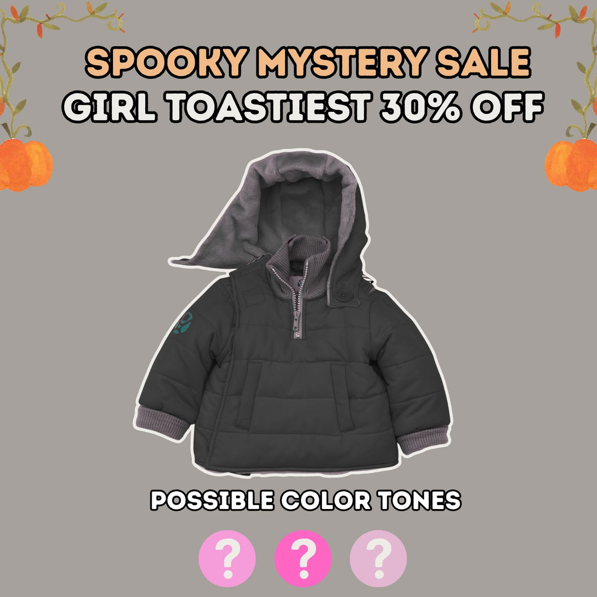 Toastiest Girl Spooky Mystery Coat  - FINAL SALE
