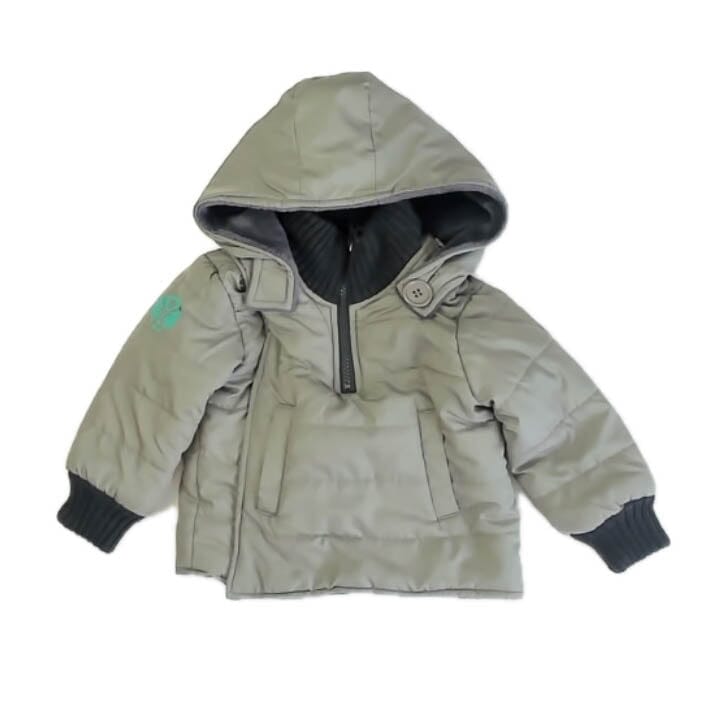 Final Sale Pre-Owned Car Seat Coat Gray Toastiest Gray Toastiest