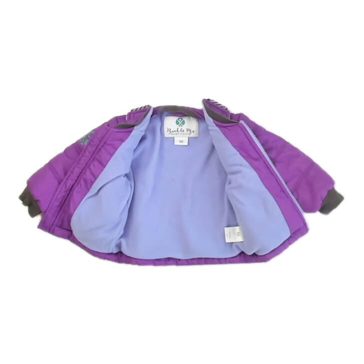 Final Sale Pre-Owned Car Seat Coat Purple Toast Purple Toast