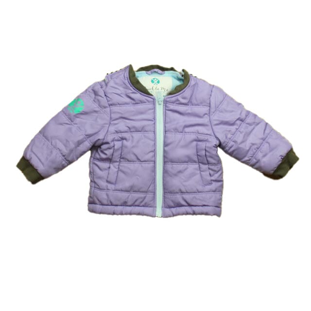 Final Sale Pre-Owned Car Seat Coat Purple Toast Purple Toast