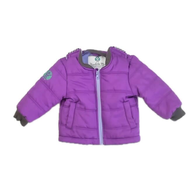 Final Sale Pre-Owned Car Seat Coat Purple Toast Purple Toast