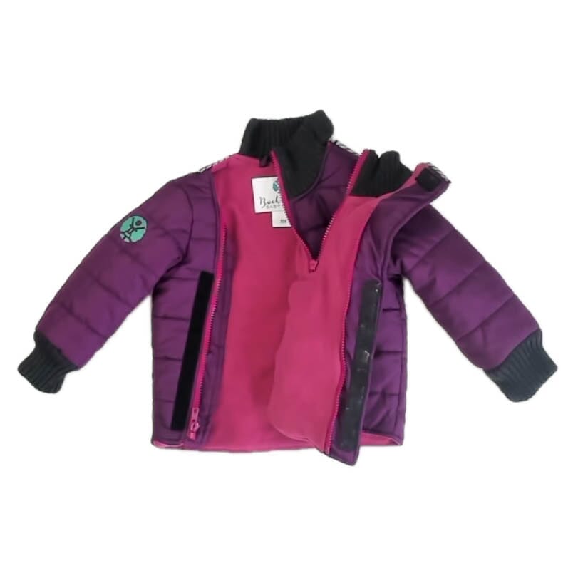 Final Sale Pre-Owned Car Seat Coat Plum Toasty Plum Toasty