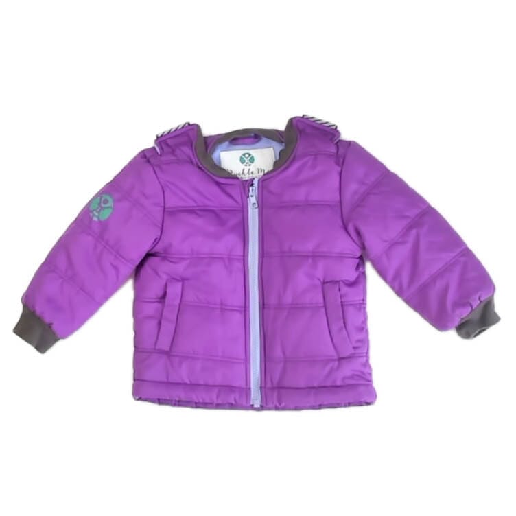 Final Sale Pre-Owned Car Seat Coat Purple Toast Purple Toast