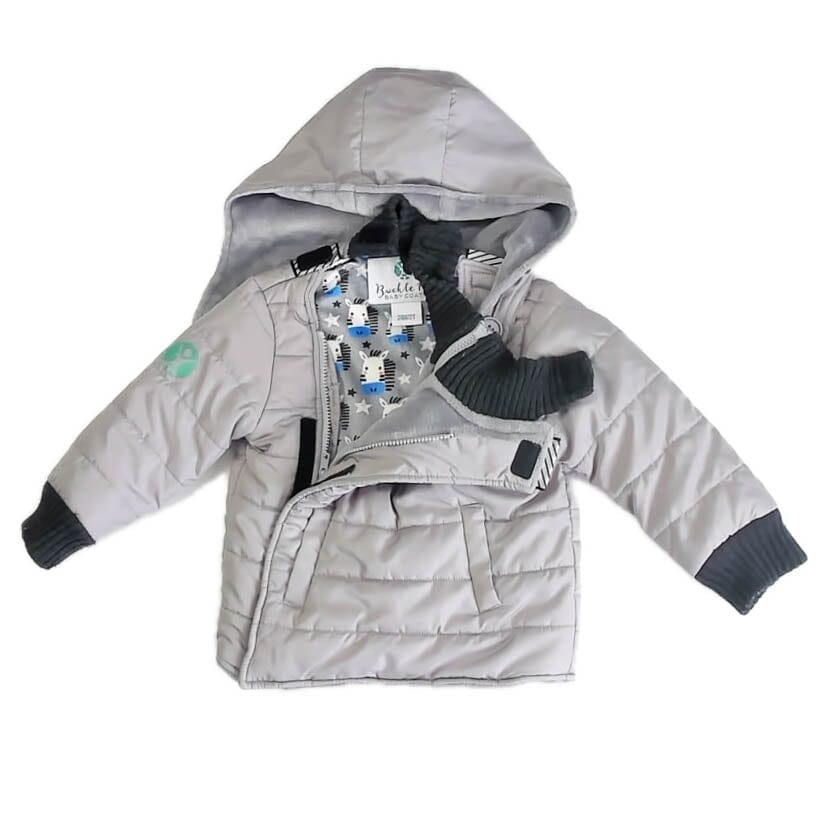 Final Sale Pre-Owned Car Seat Coat Gray Toastiest Gray Toastiest