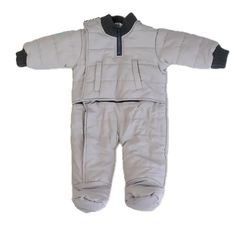 Final Sale Pre-Owned Car Seat Coat Gray Gray