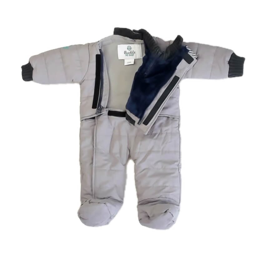 Final Sale Pre-Owned Car Seat Coat Gray Gray