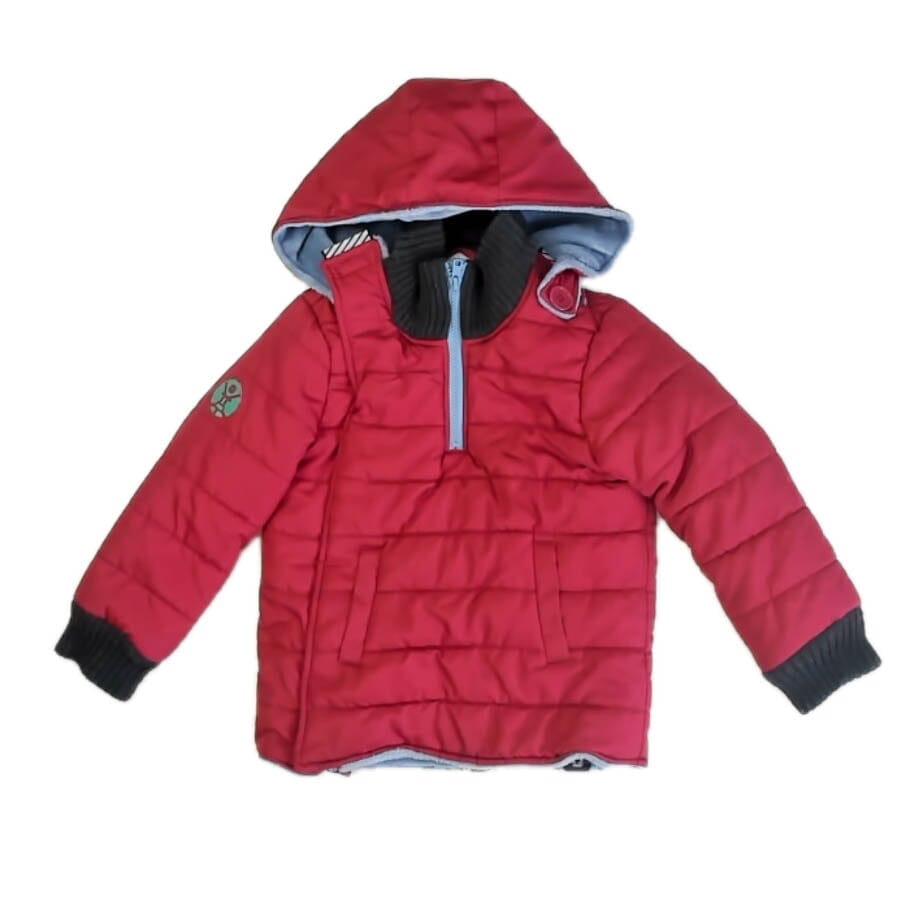 Final Sale Pre-Owned Car Seat Coat Maroon Toastiest Maroon Toastiest