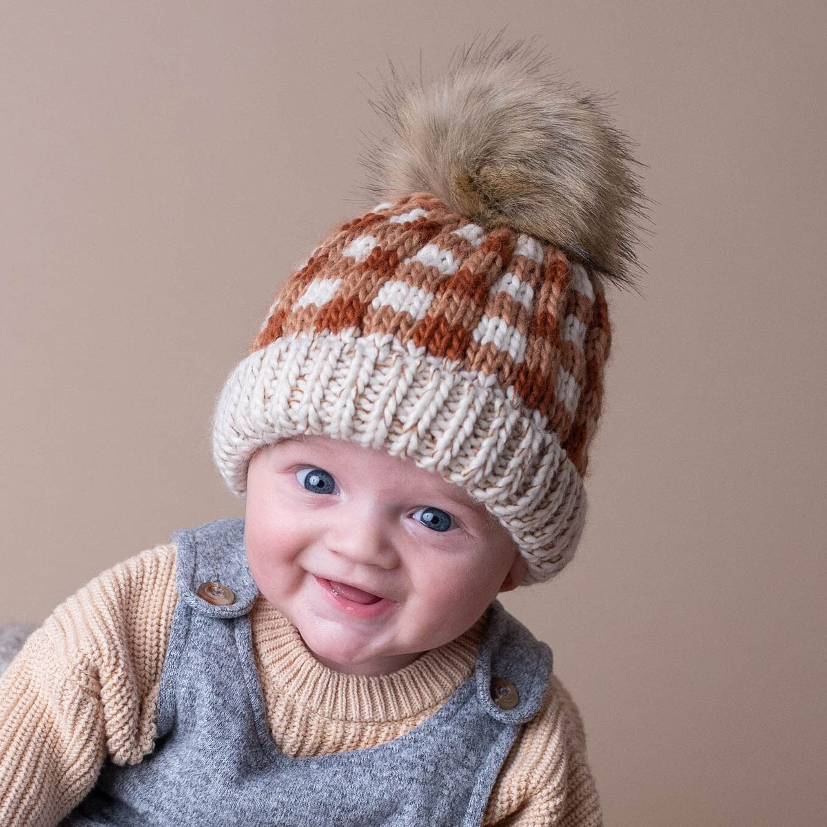 Sienna Checkered Hat