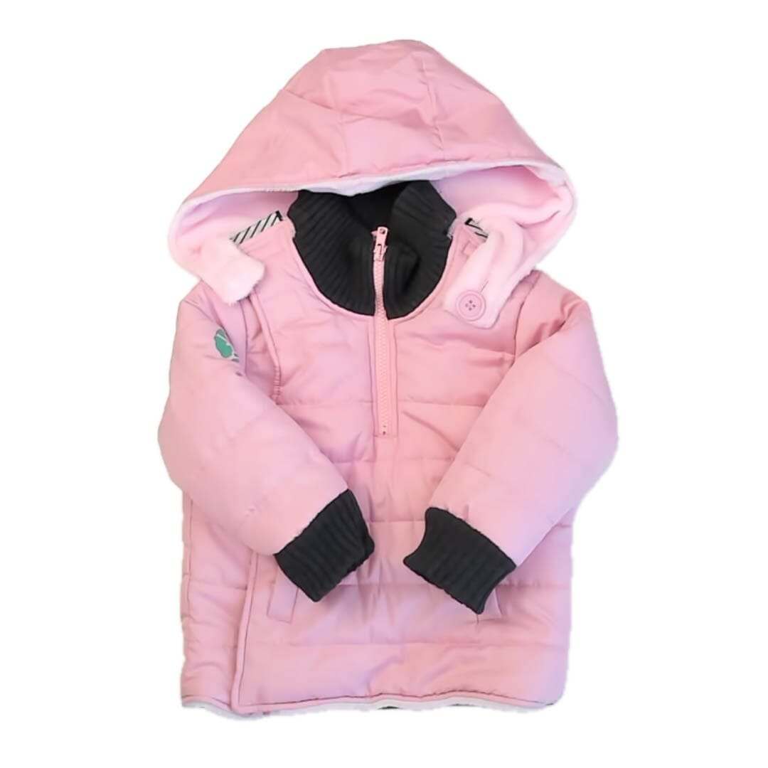 Final Sale Pre-Owned Car Seat Coat Pink Toastiest Pink Toastiest