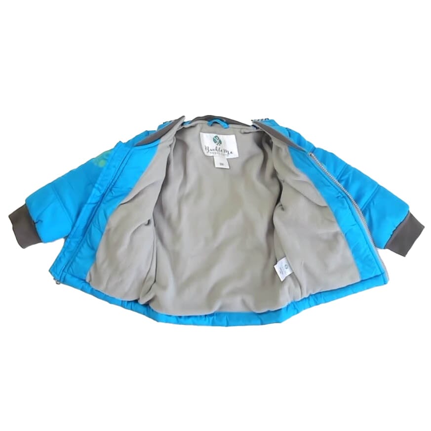 Final Sale Pre-Owned Car Seat Coat Blue Toasty Blue Toasty