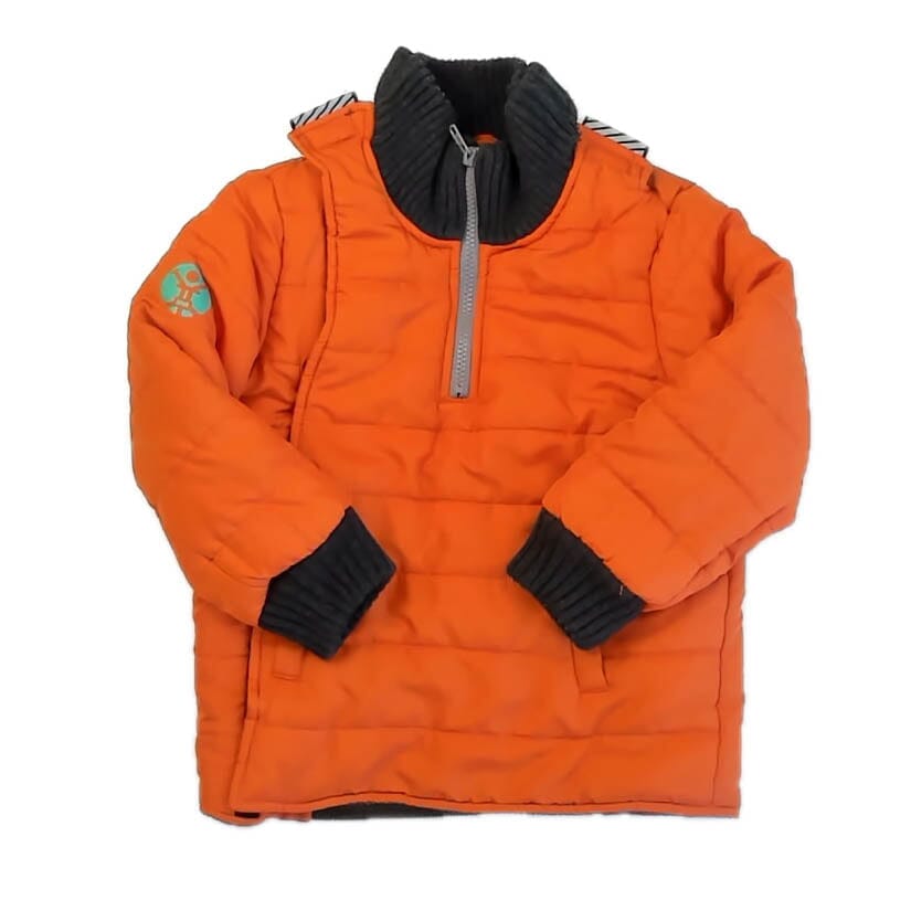 Final Sale Pre-Owned Car Seat Coat Orange Toastier Orange Toastier