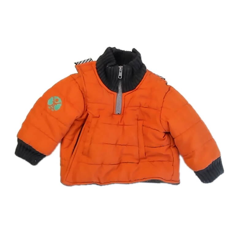 Final Sale Pre-Owned Car Seat Coat Orange Toastier Orange Toastier