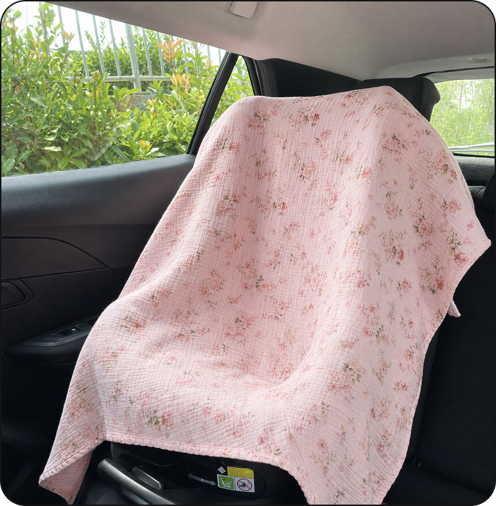 Cover car seat when not in use