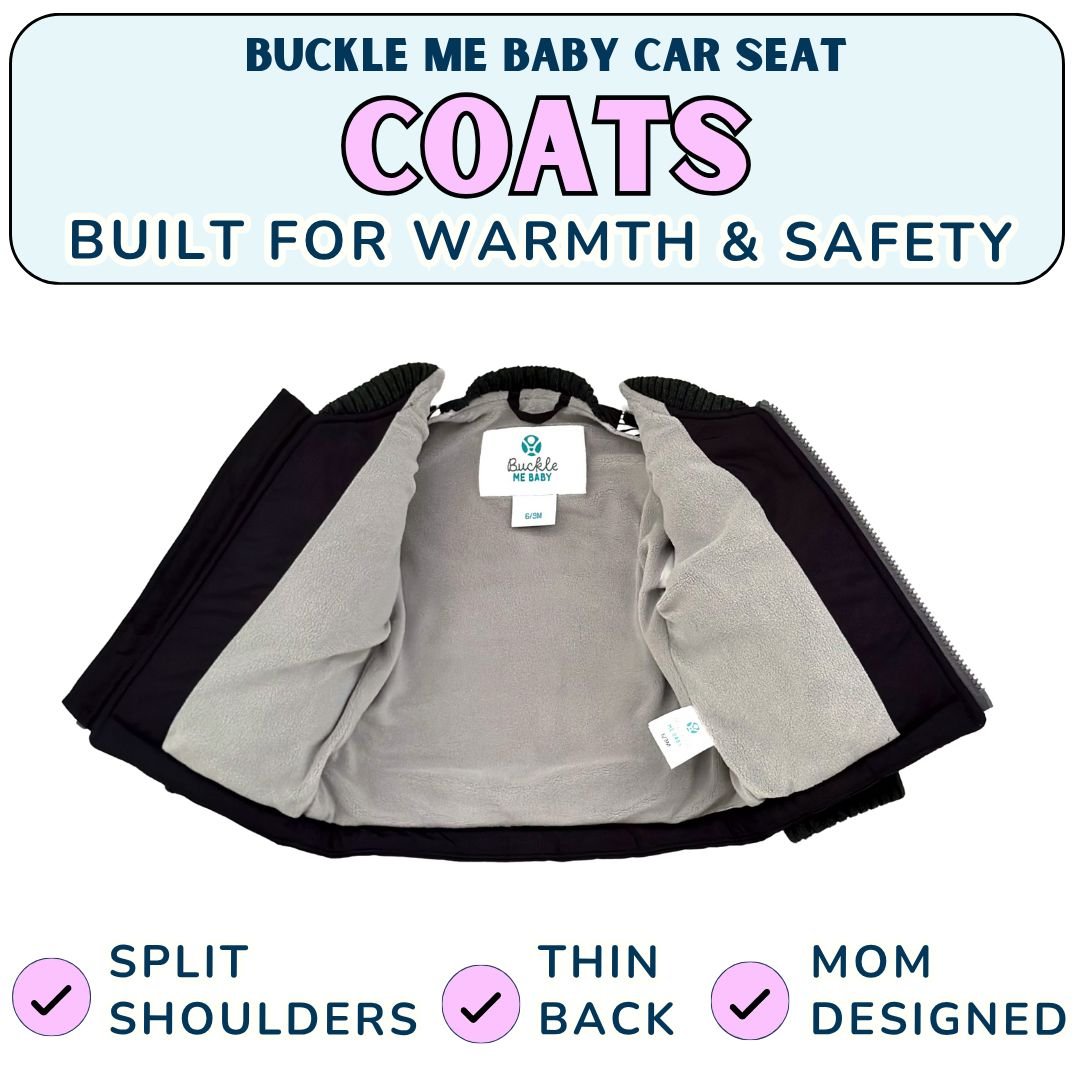 summer infant car seat coat Toast Car Seat Coat 6/9M / Inky/Blue by Buckle Me Baby Coats