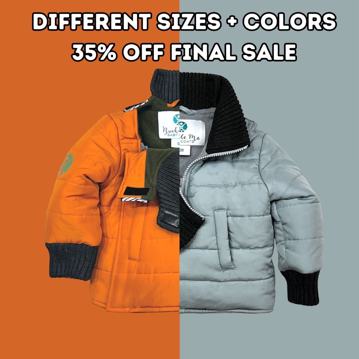 Toastier Car Seat Coat Different Color per size - FINAL SALE